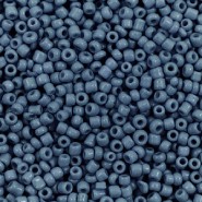 Seed beads 11/0 (2mm) Denim blue